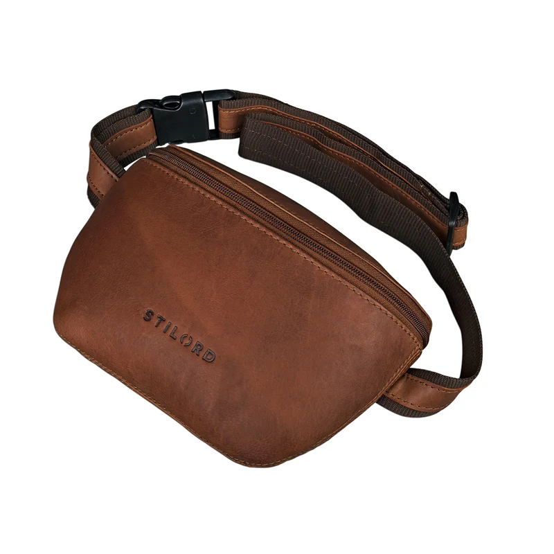 "Jules" Gürteltasche Leder klein
