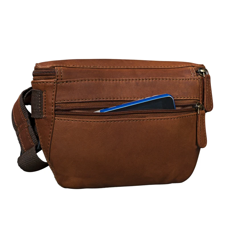 "Jules" Gürteltasche Leder klein