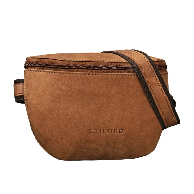"Jules" Gürteltasche Leder klein