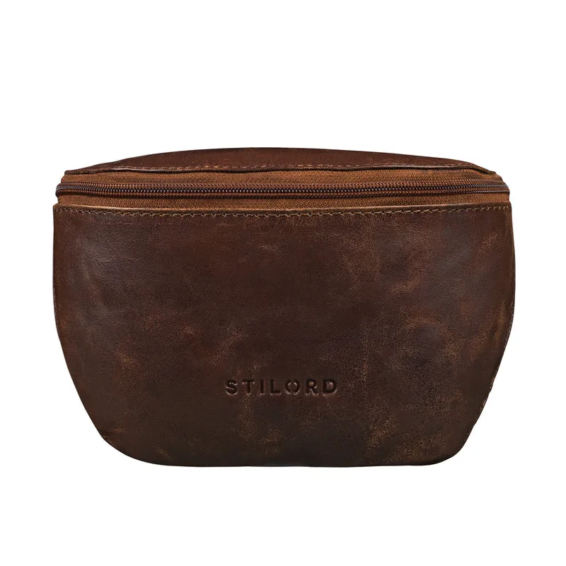 "Jules" Gürteltasche Leder klein