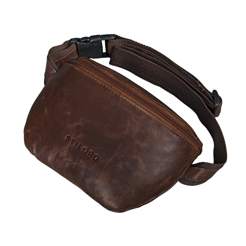 "Jules" Gürteltasche Leder klein