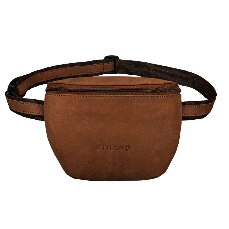 "Jules" Gürteltasche Leder klein