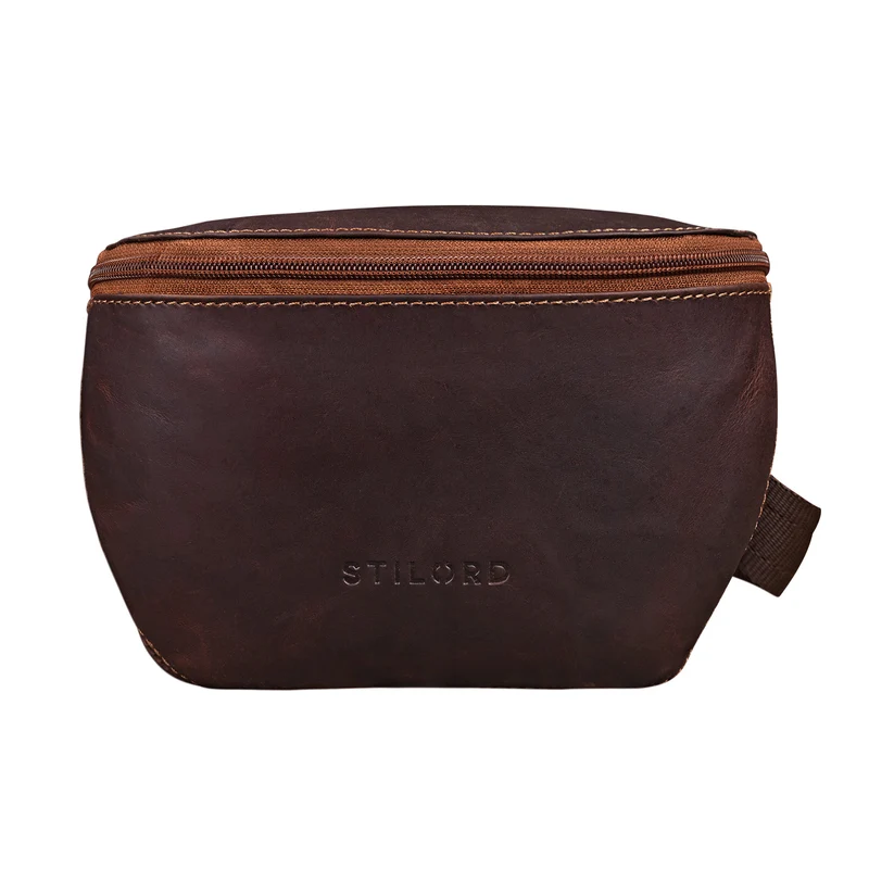 "Jules" Gürteltasche Leder klein