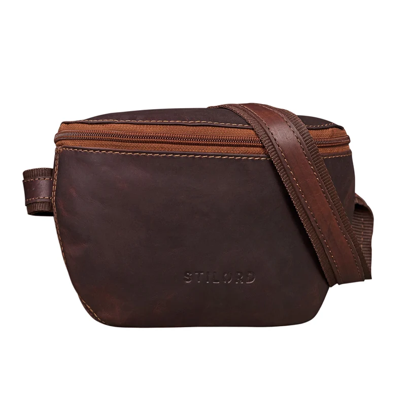 "Jules" Gürteltasche Leder klein