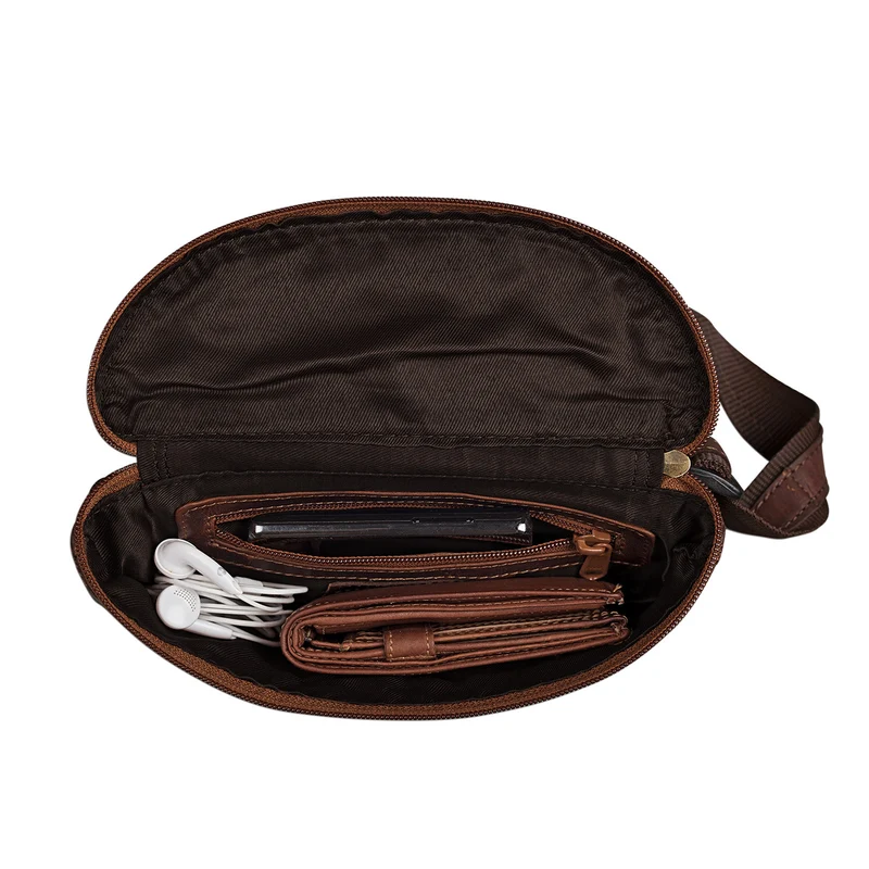 "Jules" Gürteltasche Leder klein
