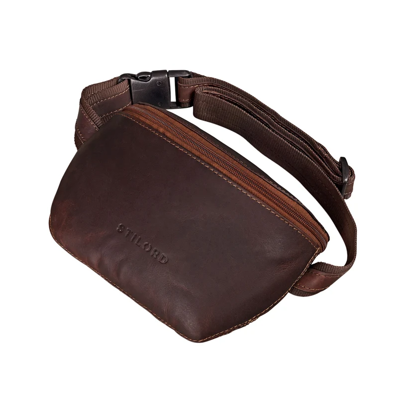 "Jules" Gürteltasche Leder klein