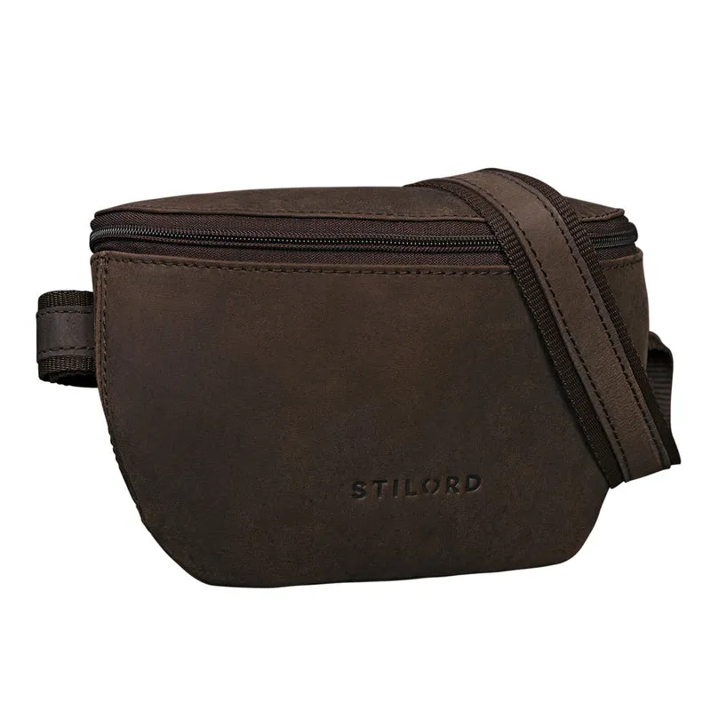 "Jules" Gürteltasche Leder klein