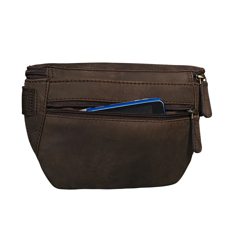 "Jules" Gürteltasche Leder klein