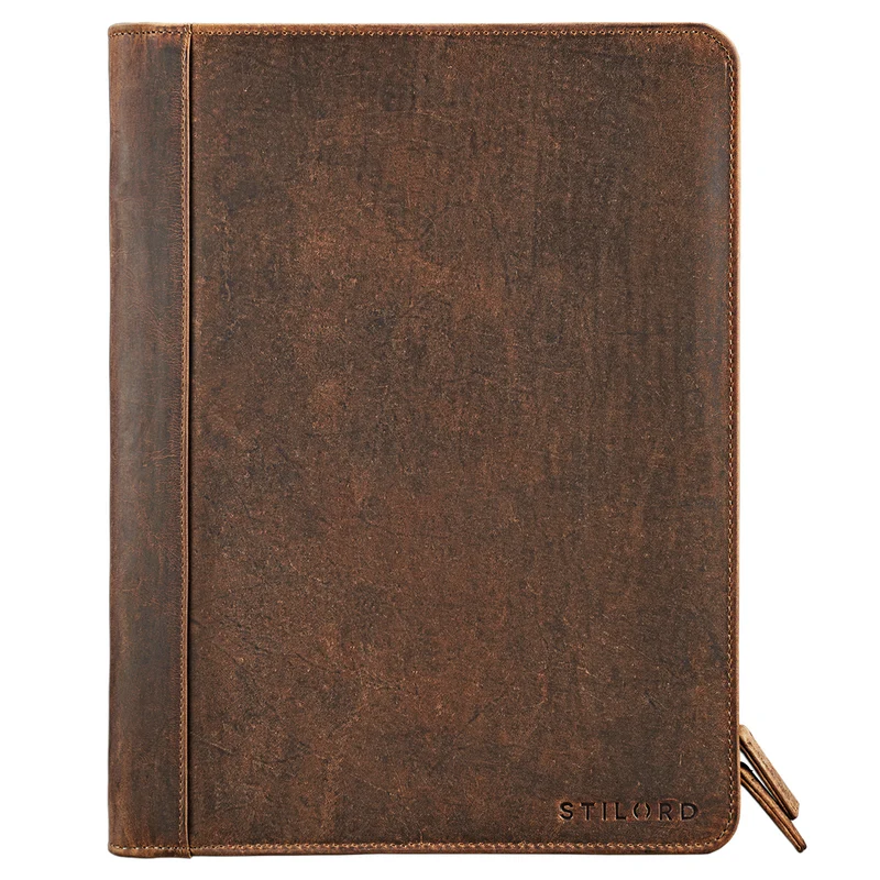 "Julius" Vintage Konferenzmappe Leder