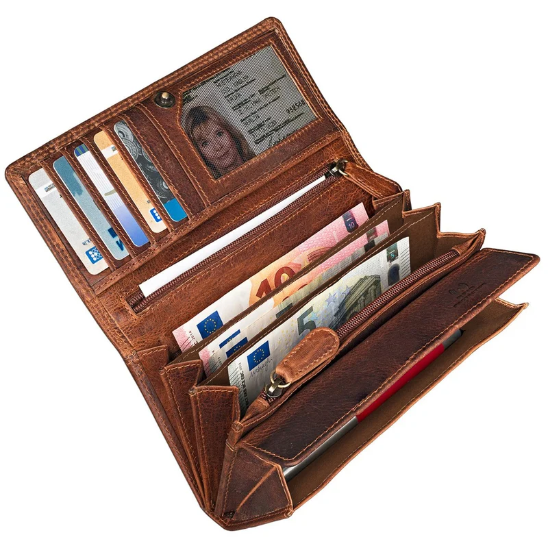"Hannah" Vintage Geldbörse für Damen RFID