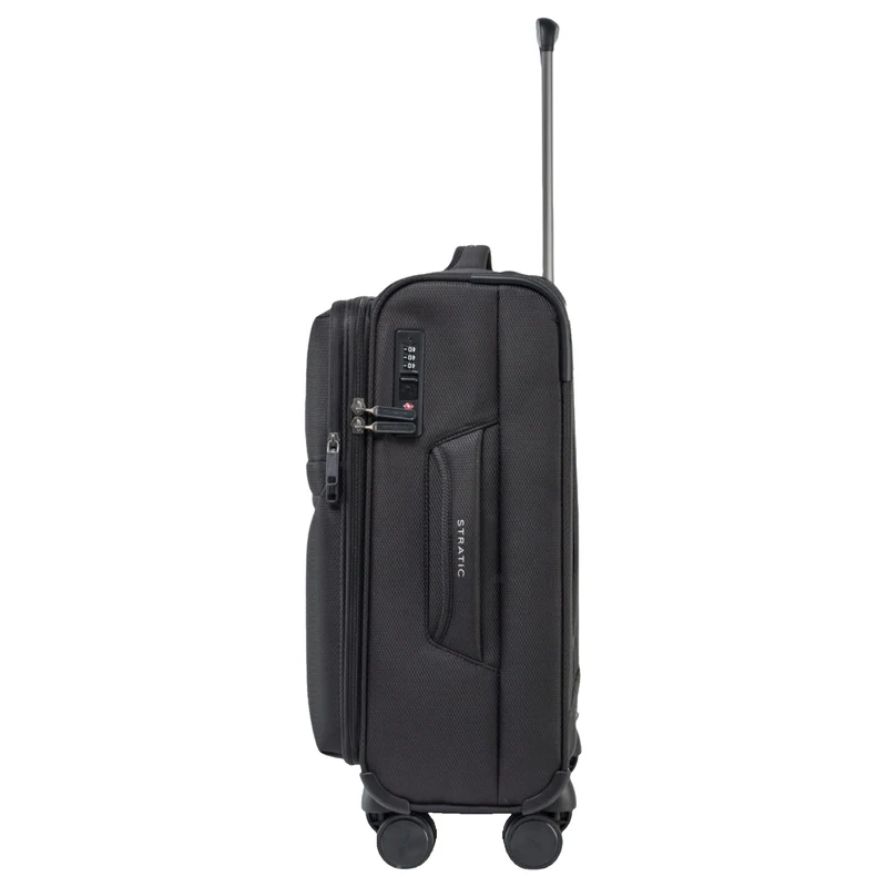 Stratic Lite - 4-Rollen-Kabinentrolley 55 cm (black)