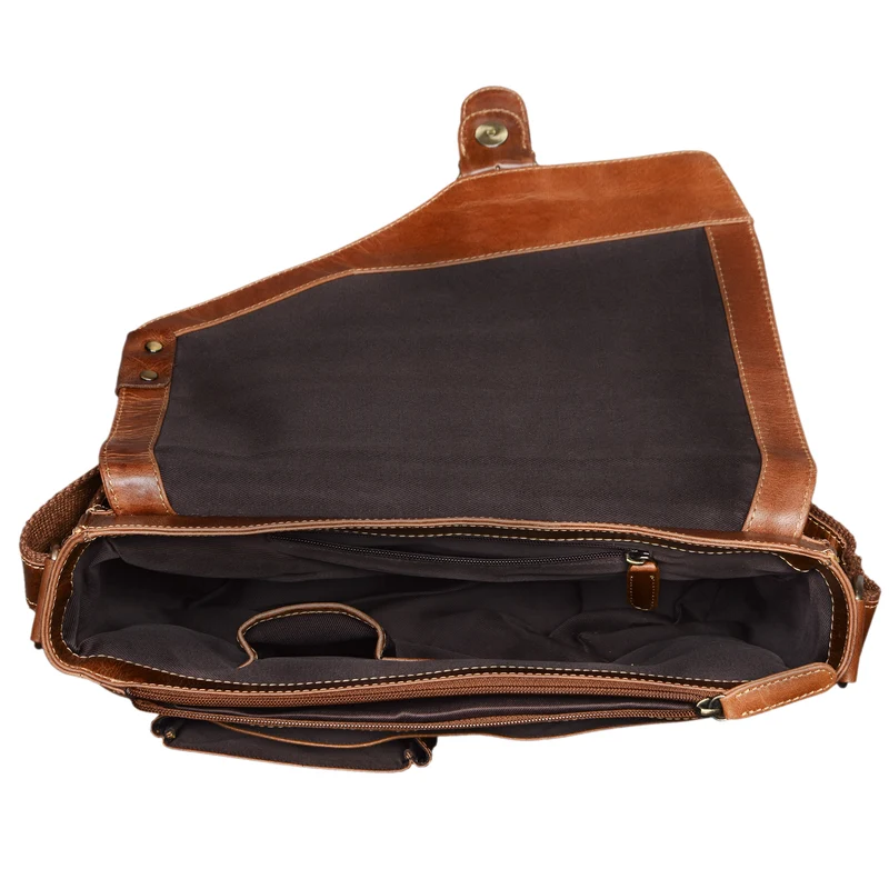 "Tim" Messenger Bag Leder