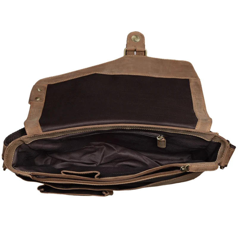 "Tim" Messenger Bag Leder
