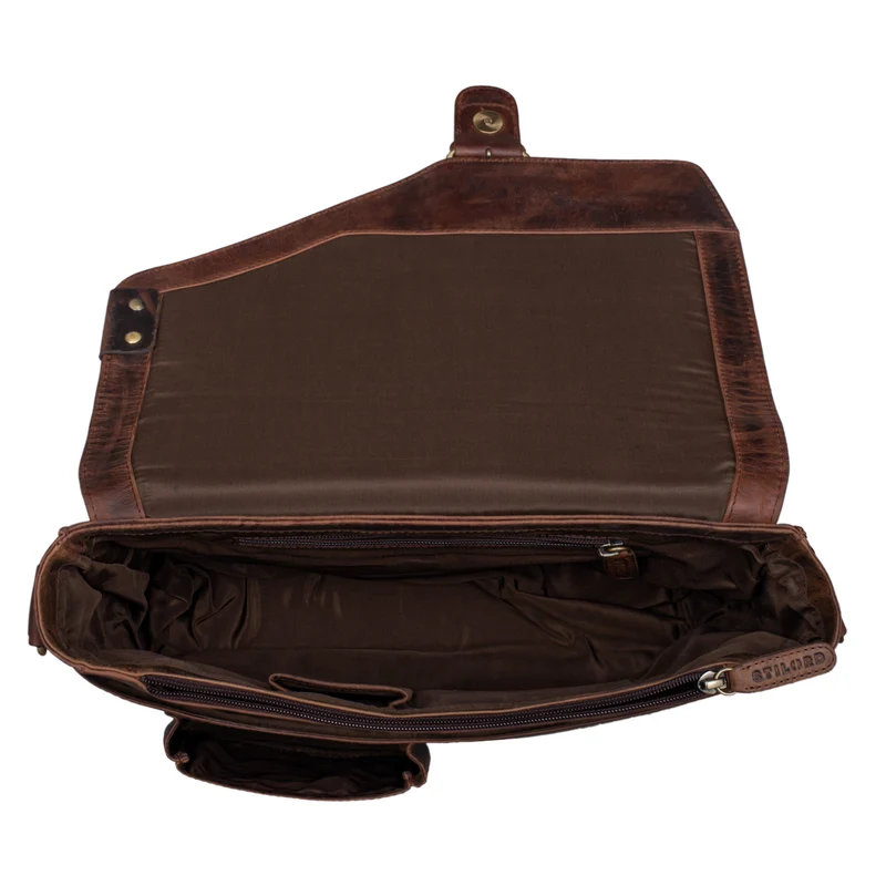 "Tim" Messenger Bag Leder