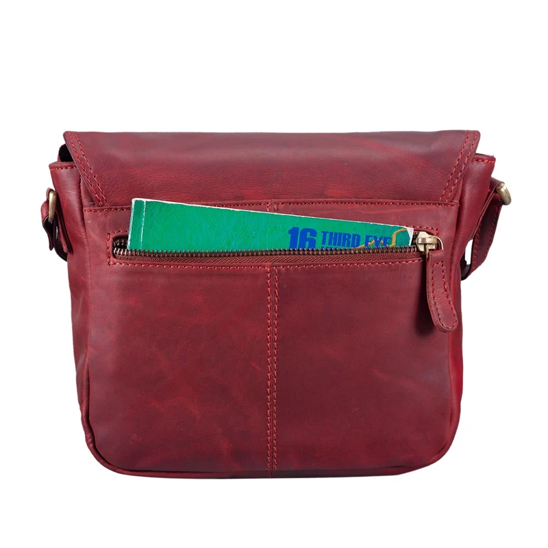 "Zoe" Umhängetasche Handtasche Damen Leder