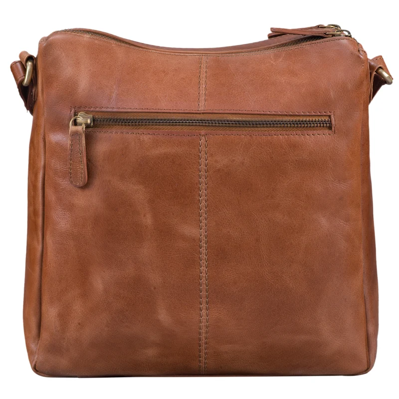 "Mira" Vintage Umhängetasche für Damen Leder