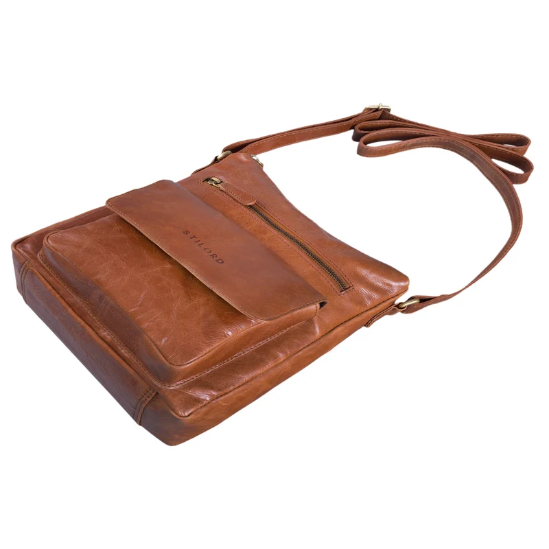 "Mira" Vintage Umhängetasche für Damen Leder