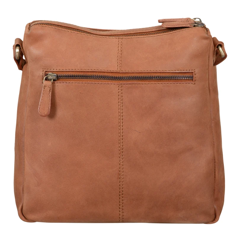 "Mira" Vintage Umhängetasche für Damen Leder