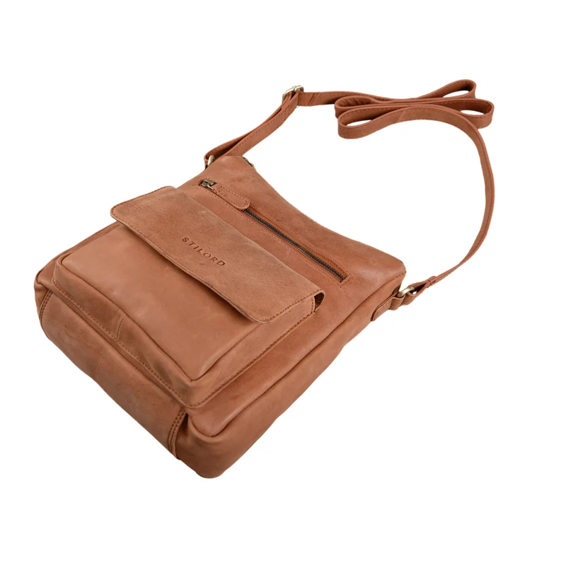 "Mira" Vintage Umhängetasche für Damen Leder