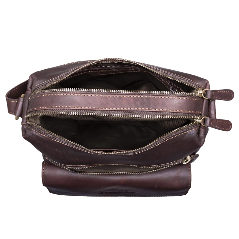 "Mira" Vintage Umhängetasche für Damen Leder