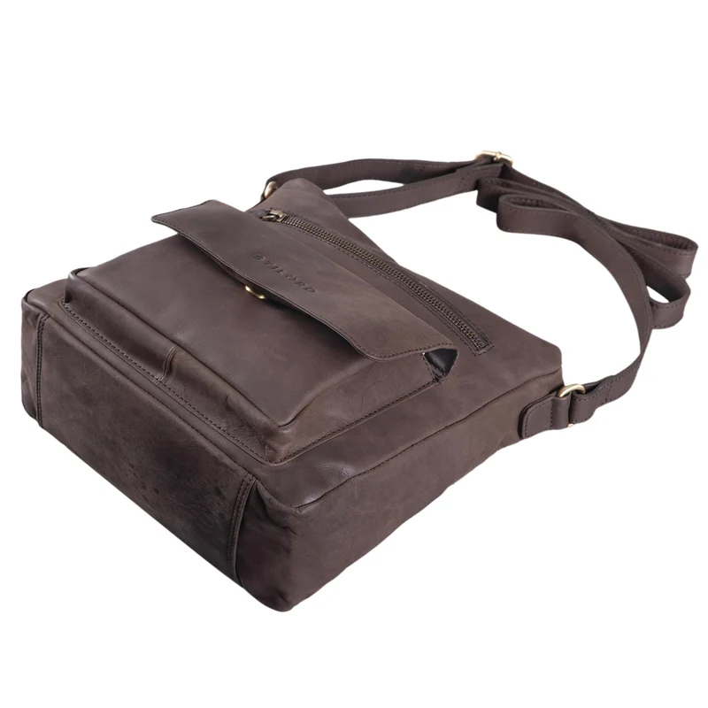 "Mira" Vintage Umhängetasche für Damen Leder