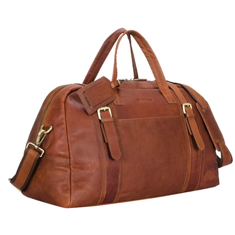 "Georgia" Große Reisetasche Vintage Leder