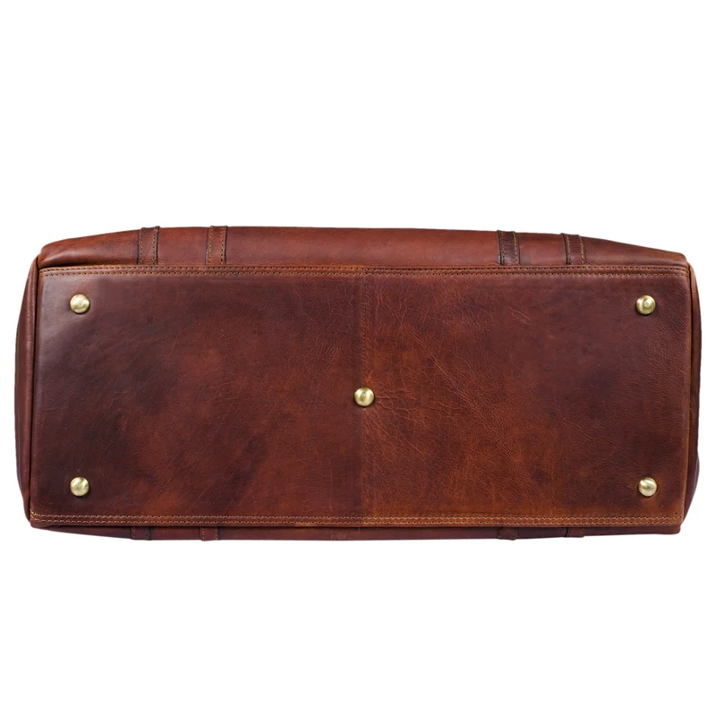 "Georgia" Große Reisetasche Vintage Leder