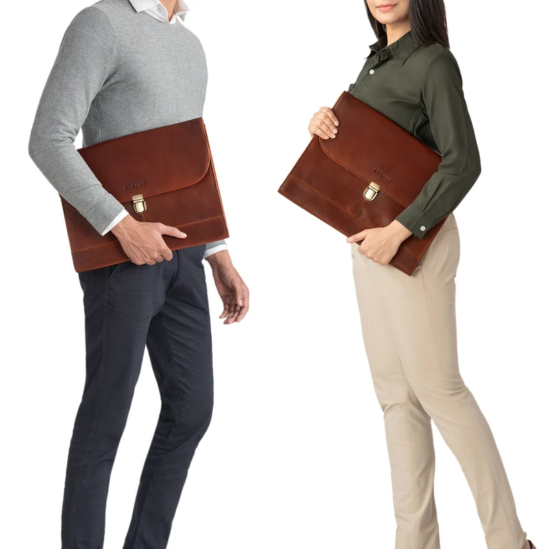"Duncan" Laptoptasche Leder 15 Zoll