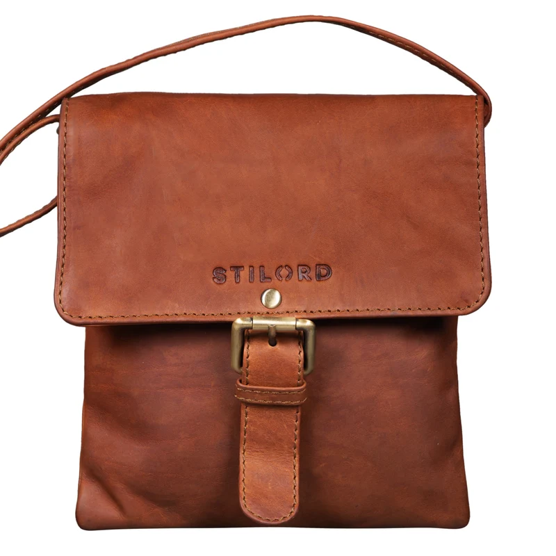 "Julia" Kleine Leder Schultertasche Damen