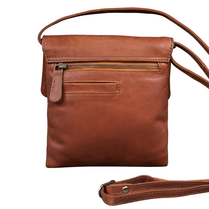 "Julia" Kleine Leder Schultertasche Damen