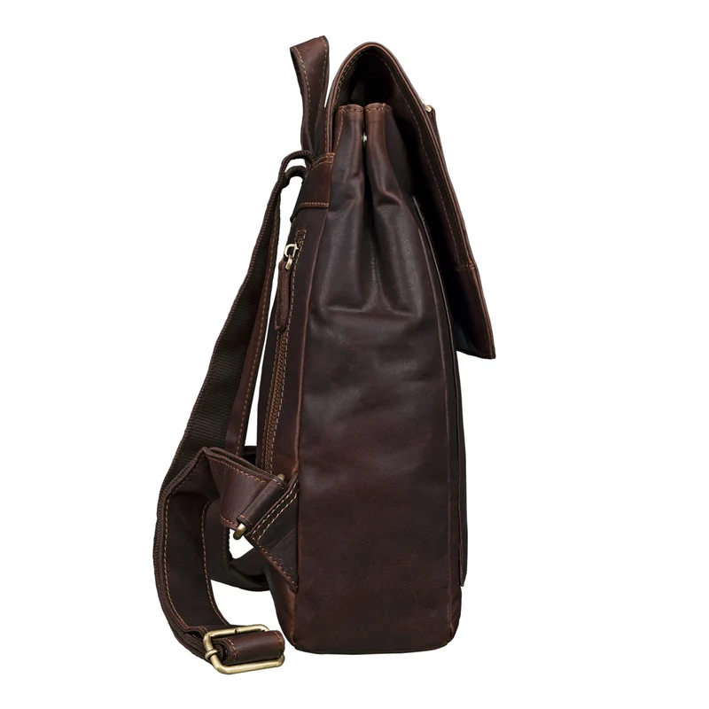 "Maurice" Rucksack Vintage Leder Damen Herren