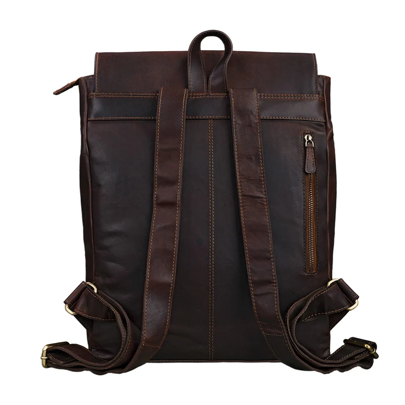 "Maurice" Rucksack Vintage Leder Damen Herren
