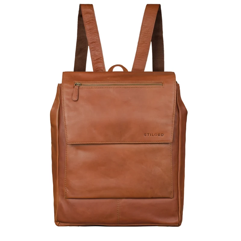 "Maurice" Rucksack Vintage Leder Damen Herren