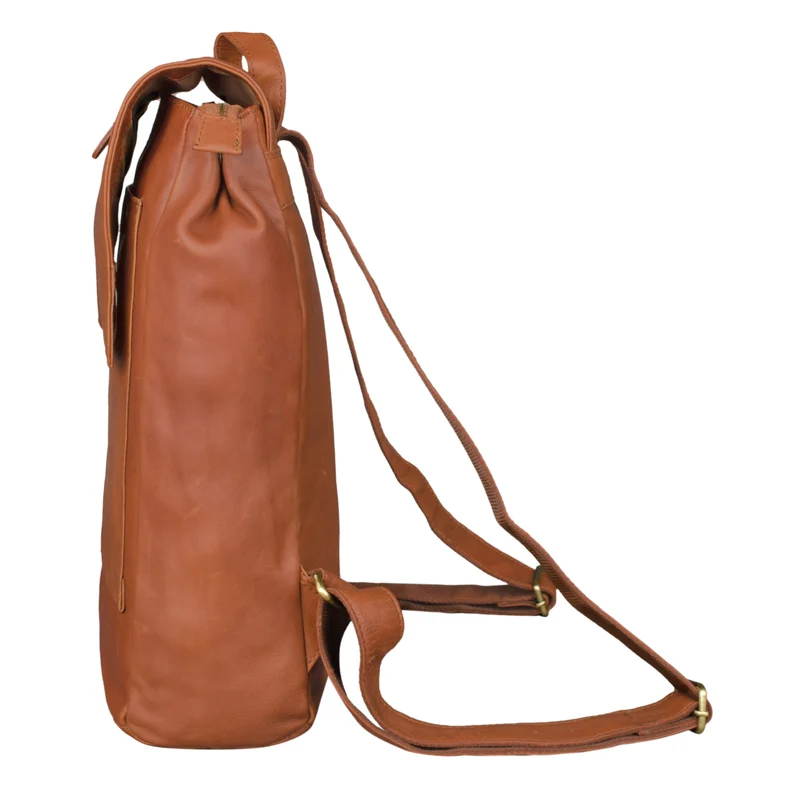 "Maurice" Rucksack Vintage Leder Damen Herren