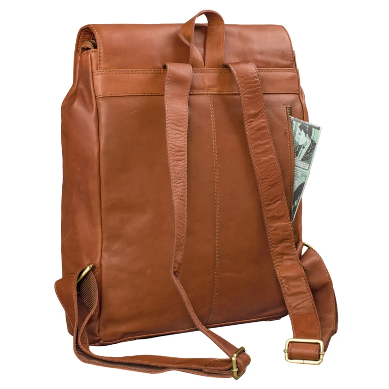 "Maurice" Rucksack Vintage Leder Damen Herren