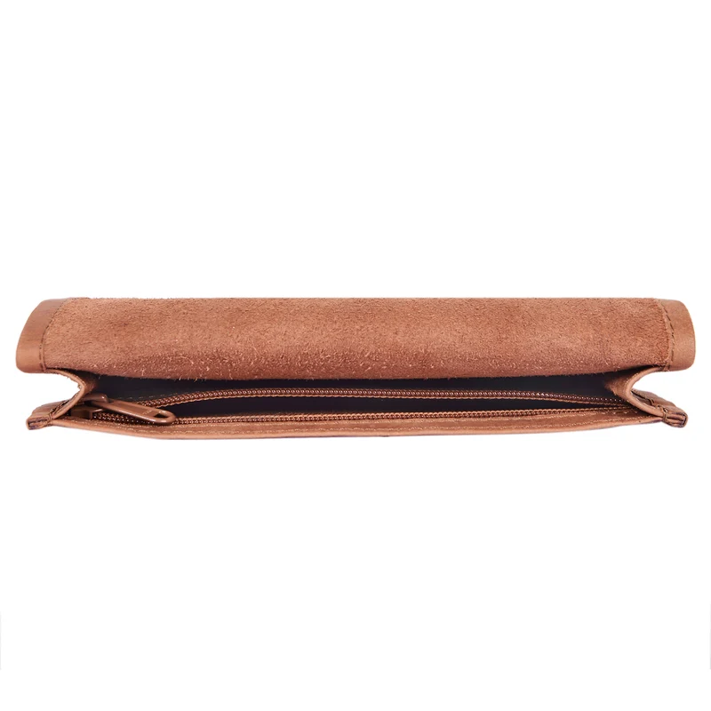 "Lenny" Federmäppchen Leder Vintage
