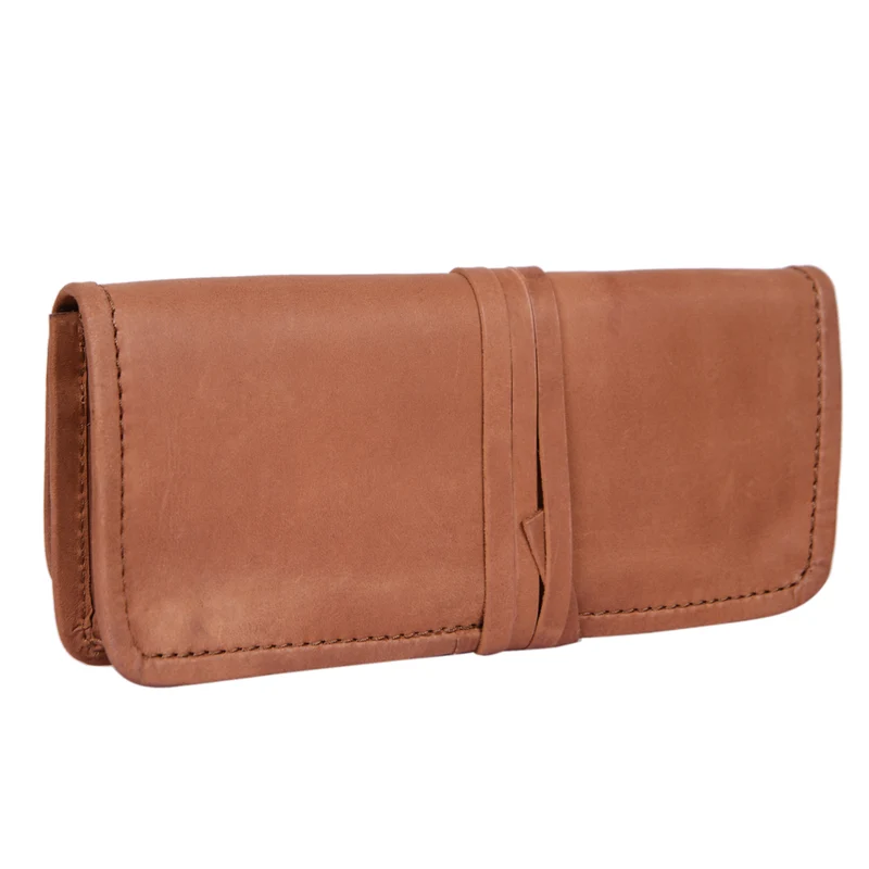 "Lenny" Federmäppchen Leder Vintage