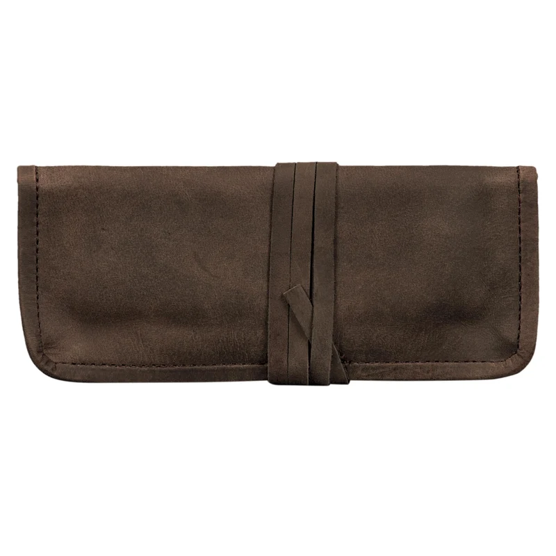 "Lenny" Federmäppchen Leder Vintage