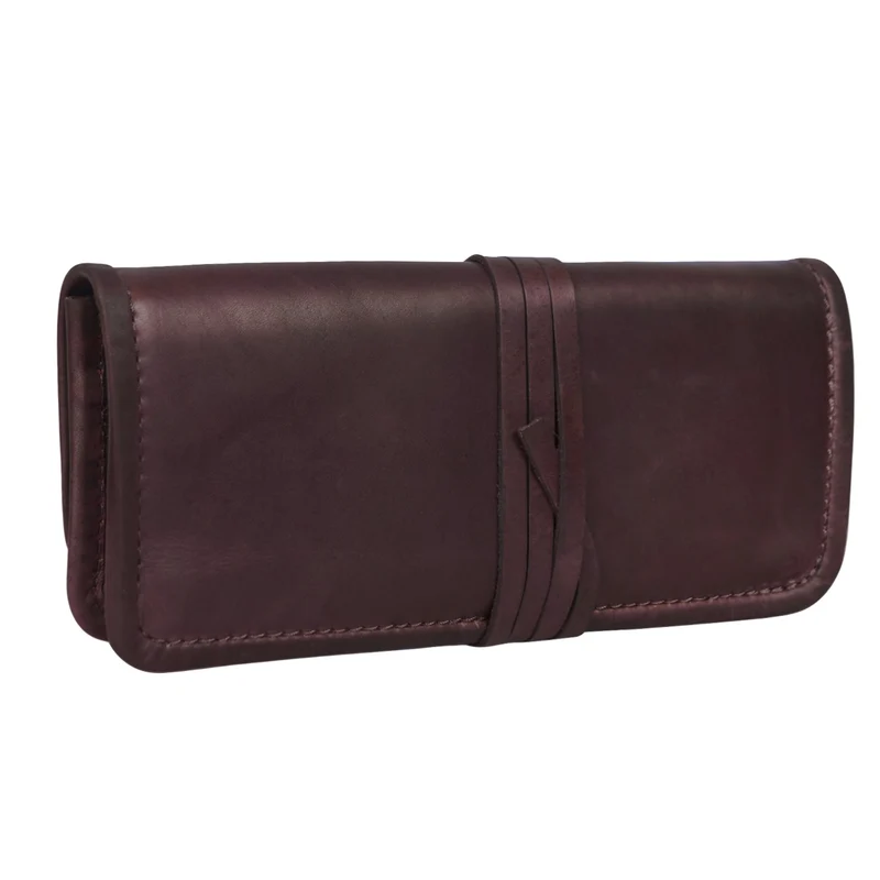 "Lenny" Federmäppchen Leder Vintage