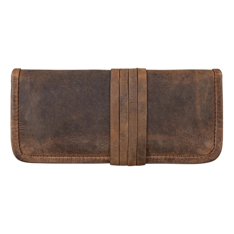 "Lenny" Federmäppchen Leder Vintage