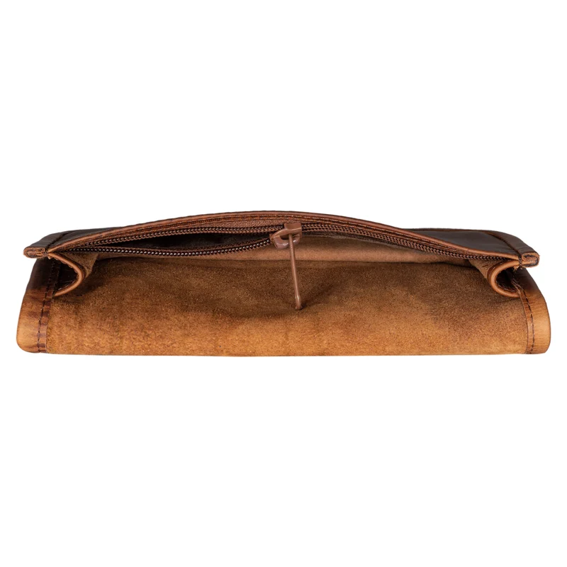 "Lenny" Federmäppchen Leder Vintage