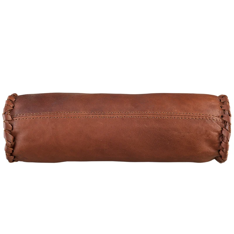 Federmappe Rolle Leder rund Etui