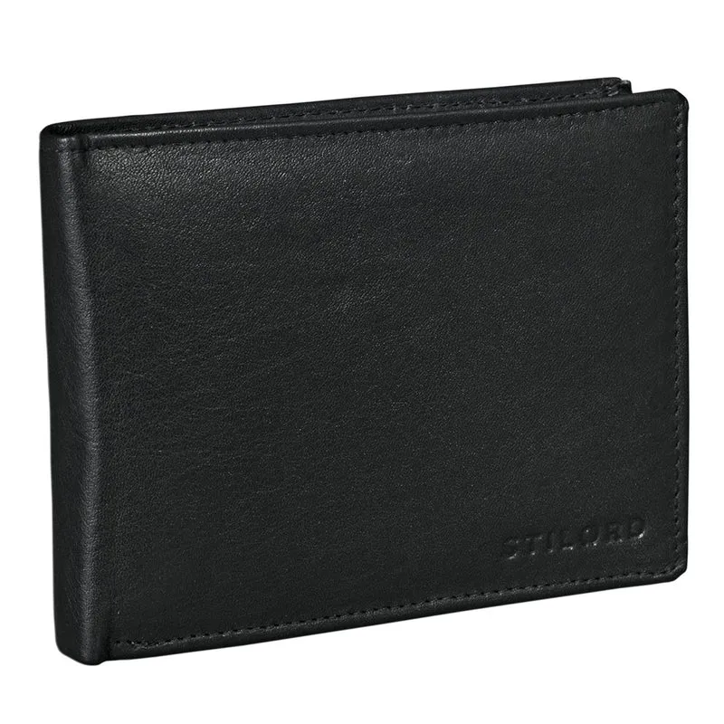 Ledergeldbörse Herren Portemonnaie 10 x EC Leder