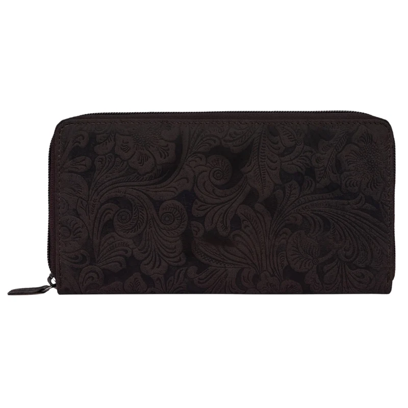 "Aurelia" Leder Geldbörse Damen Vintage