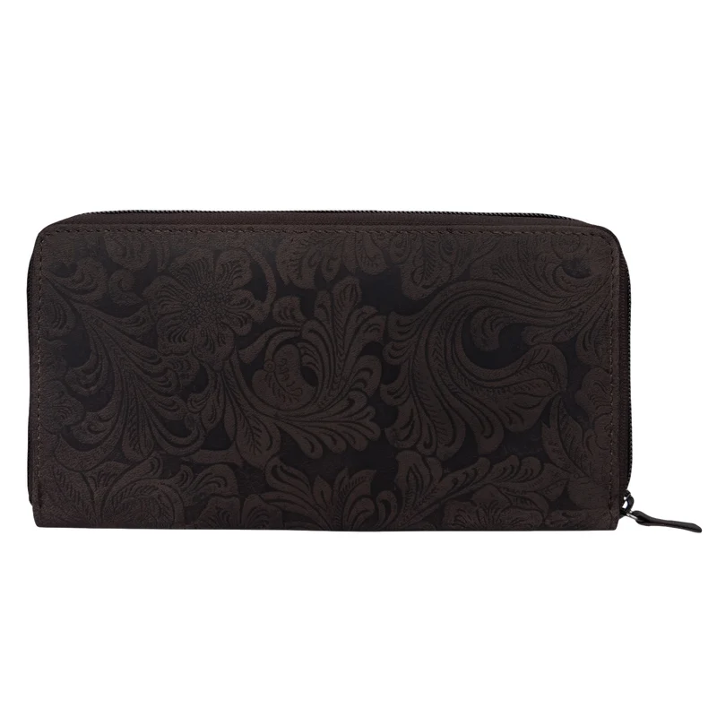 "Aurelia" Leder Geldbörse Damen Vintage