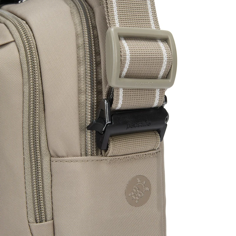 pacsafe V Tour Crossbody - Umhängetasche 28.5 cm (beige)