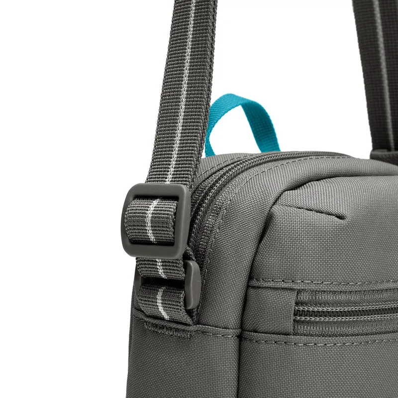pacsafe GO Micro Crossbody - Umhängetasche 17.5 cm RFID (stone)