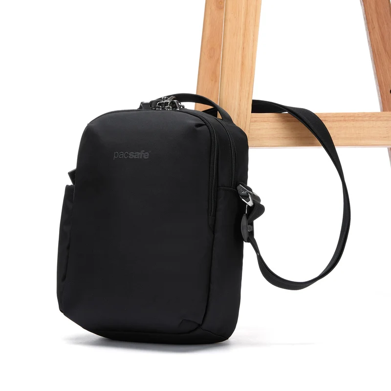 pacsafe V Tour Crossbody - Umhängetasche 28.5 cm (jet black)