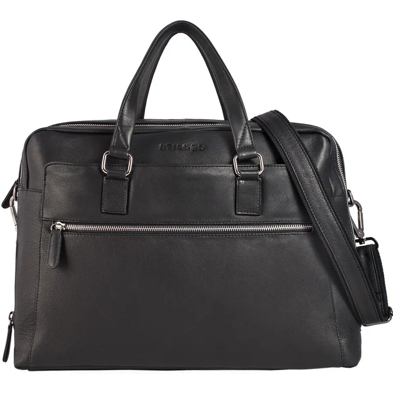 "Liam" Bürotasche Leder Herren Damen