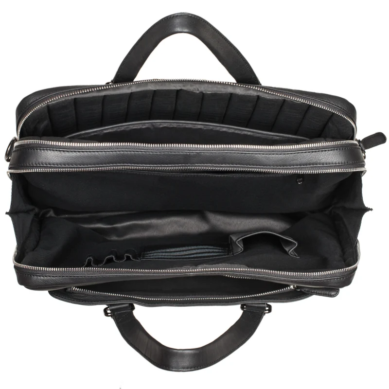 "Liam" Bürotasche Leder Herren Damen